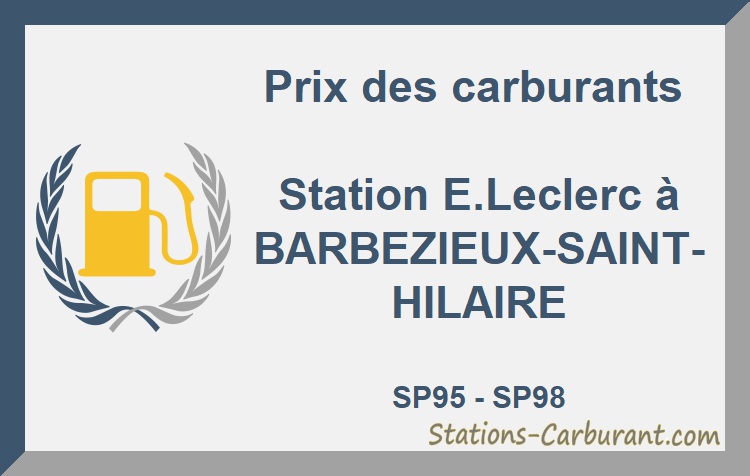 Prix Carburant Leclerc Saint Hilaire Du Harcouet
