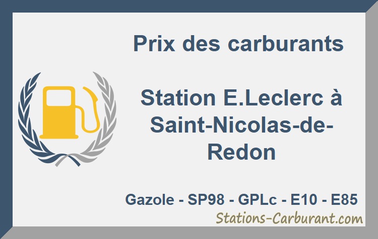 Prix Carburant Leclerc Saint Jean De Linières