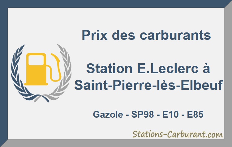 Prix Carburant Leclerc Saint Pierre Du Regard