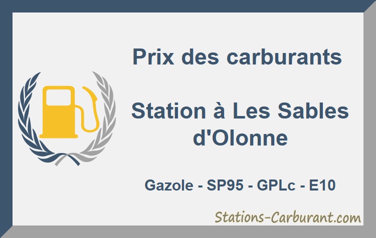 Prix Carburant Les Sables D Olonne