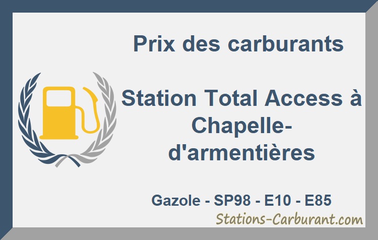 Prix Carburant Total Access La Chapelle Darmentieres