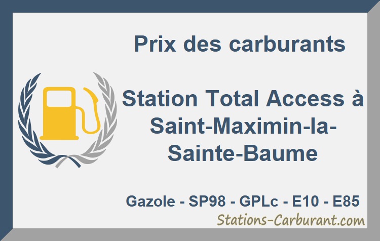 RELAIS OLYMPE à Saint-Maximin-la-Sainte-Baume - prix des carburants