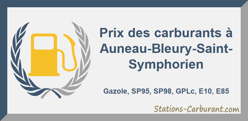 Prix des carburants à Auneau-Bleury-Saint-Symphorien