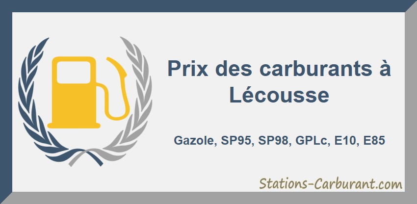 Prix des carburants à Lécousse